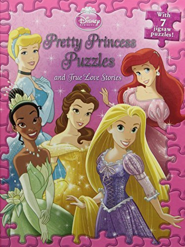 Disney Princess Pretty Princess Puzzles (A Jigsaw Puzzle Book) by Disney Book Group (2012) Board book