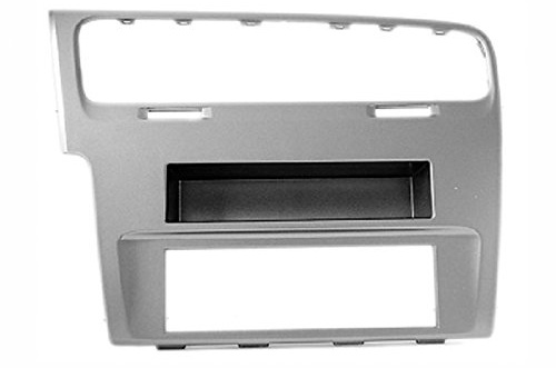 carav 11-469 DIN Autoradio Radioblende DVD Dash Installation Kit für Golf 7 2012 + mit Ablagefach mit 182 * 53 mm