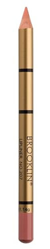 Impala - Brooklin Wasserfester Lipliner | Permanenter Lipliner | Wasserfester Lipliner | Lang haltender Lipliner | Farbe 207 Gräuliches Rosa