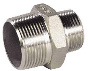 Raccord inox réduit à visser M 1 à visser M 3/4 Sféraco