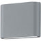 Trio Leuchten LED Außenleuchte Thames II 227560287, Aluminum titanfarbig, 2 x 2.5 Watt, A+, 1 Stück (1er Pack)