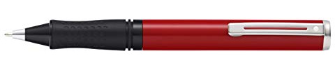 Sheaffer Pop Glossy Red Ballpoint Pen with Chrome Trim
