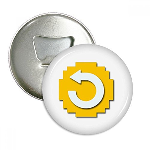 PIXEL Chickengo Dessin animé Jeu Bouton rond Décapsuleur Aimant de réfrigérateur broches badge Bouton Cadeau 3 pcs