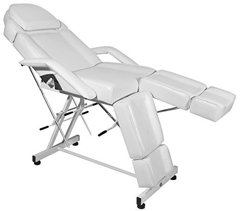 Tuff Concepts Beauty Salon Chair Balance Massage Table Tattoo Facial Couch Bed Couch (White)