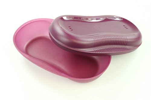 TUPPERWARE lila Omelett-Meister Omlette Mikrowelle Eier 10118