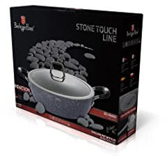 CAZUELA CON TAPA 28 CM BERLINGER HAUS BH / 1158N STONE TOUCH LINE
