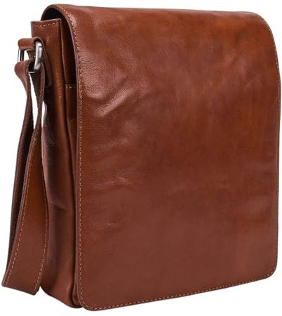 Leonhard Heyden Cambridge Messenger Bag S Cognac