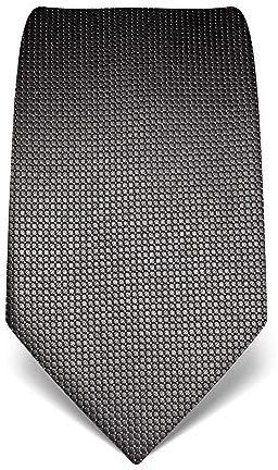 Vincenzo Boretti Herren Krawatte reine Seide gepunktet edel Männer-Design zum Hemd mit Anzug für Business Hochzeit 8 cm schmal/breit