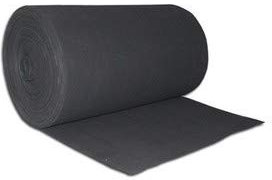 Filtre à charbon actif à découper pour hottes cuisine et vmc double flux 1 M2 1M X 1 M épaisseur 3-4 mm