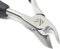 KLIPP Coupe-ongles pour ongles épais - Coupe-ongles incarnés et cuticules en acier inoxydable avec lames courtes, poignées ergonomiques en TPU et mécanisme à double ressort