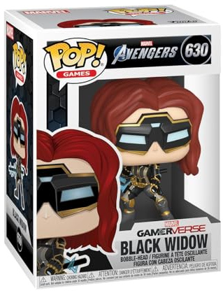 Funko POP! Marvel: Marvel Avengers Game - Black Widow - (Stark Tech Suit) With GW Chase - (Styles May Vary) - Collectable Vinyl Figure - Gift Idea - Official Merchandise - Toys for Kids & Adults