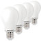 SINCELIGHT 8W E27 LED Glühbirne A60 (ALL-BEAM) 360° Omnidirektional, 800lm, 8W Ersetzt 80 Watt, Edison-Schraube, Warmweiß - 2700 Kelvin, 4 Stück