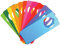 Hygloss 144 Cardstock Door Hangers - DIY Doorknob Tag - Bright Assorted Colors - Fun Arts & Crafts Activity for Home, Classroom, Office, Approx. 4” x 11”