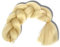 Kunsthaar zum einflechten Hellblond mit Gelbstich - Braids Extensions für Haarverlängerung - ideal für Rastas - Braiding Hair für Frauen und Männer - zur Verdichtung - Haarteil für Zopf (Hellblond)