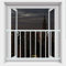 Barrera de Seguridad para Niños, Barrera de Seguridad, Reja para Ventana, Protección para Puertas y Ventanas, Reja de Seguridad para Niños y Mascotas (40x90cm)