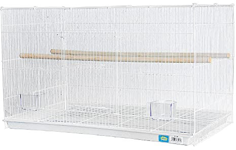 Jaula para pájaros Pajarera Pájaro Loros Canarios Jaula agapornis 76X45X45CM (DZL260 Color Aleatorio)