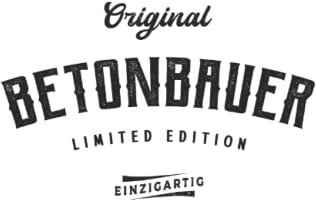 Betonbauer Notizbuch (liniert) Limited Edition Betonbau