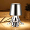 Tischlampe mit Touch Steuerung, Thinker Statue Man Dekorative LED Schreibtischlampe, USB Charging 3 Helligkeitsstufen Dimmbare Nachttischlampe für Schlafzimmer Wohnzimmer Büro Dekoratio Geschenk