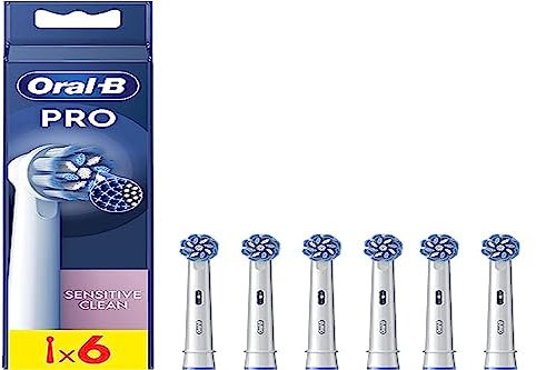 Oral-B Pro Sensitive Clean Brossettes pour Brosse à dents électriques, Pack De 6 Unités