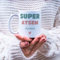 CADEAUX.COM - Tasse Personnalisable Super Atsem - Mug Original - Idée Cadeau Personnalisé Photo Message - Cadeau Maitresse d'École
