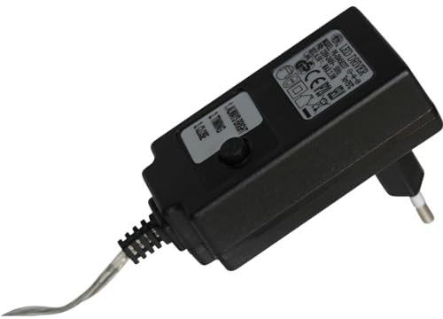 Deko-Geschenke-Shop Netzteil für LED Schwibbogen Lichterbogen mit 3 Meter Kabel 4,5 Volt Timer 10116