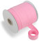 Schrägband, doppelt gefaltet, 2,5 cm, durchgehendes Schrägband zum Nähen, Quilten, Binden, Säumen, Bekleidungshandwerk, Polyester, nicht dehnbar (Rosa, 25 mm, 45 Meter)