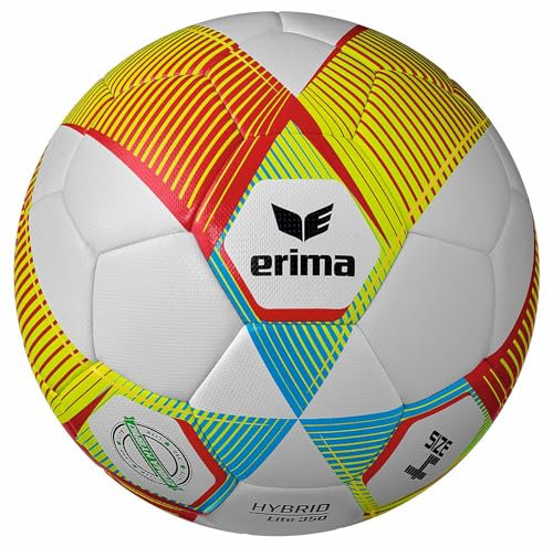 Erima Hybrid Lite 350g Trainingsball rotblau, 4 Ohne Geschlecht