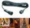 Etopgo 5M Extension Cable for Christmas Lights, 2 Pin Connector LED String Lights Extension Lead Cord Waterproof for Indoor Outdoor Use, Extra Dark Green