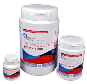Dr. Bassleer Biofish Food Micronano XS 20 g, Staubfutter für Fischlarven und Planktonfresser