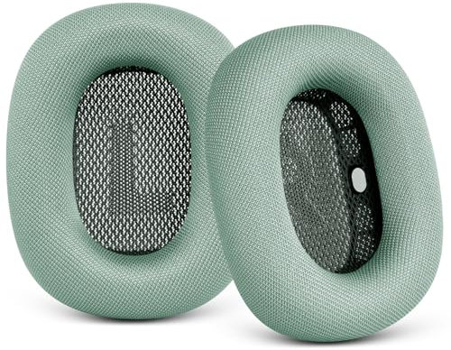 Ohrpolster für AirPods Max – Ersatz-Ohrmuscheln aus Netzstoff – verbessertes Kissen für Apple Air Pods Max Kopfhörer (grün)