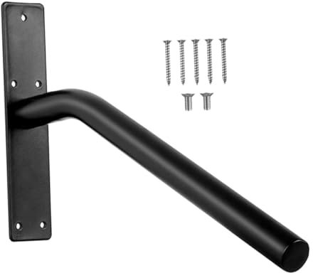 WATIIFUFU Geländer Handlaufhalterungen Handlaufgestell Handlaufhalterung zur Wandmontage treppenhandlauf Stahlhandlauf Balkonhandlauf Handlaufhalterung aus Metall Handlaufunterstützung Eisen