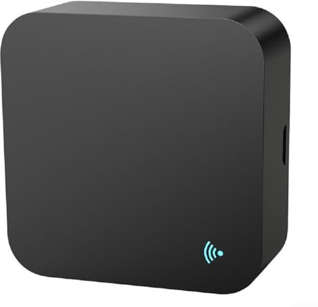 Mando a distancia por infrarrojos Tuya WiFi, control de smartphone para múltiples dispositivos, compatible con TV, DVD, aire acondicionado, etc. (B)