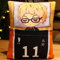 AIYINIY Puppen Anime Cartoon Shoyo Hinata Kenma Kozume Tobio Kageyama niedlich weich gefülltes Dekokissen Nickerchen Kissen Zuhause dekoratives Kissen (Kei Tsukishima, 36 x 27 cm)