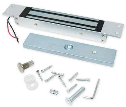 Serratura magnetica a scomparsa, 258 mm x 43 mm x 26 mm, 280 kg di trazione