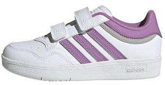 Adidas Unisex Kinder Hoops 4.0 Shoes Schuhe, FTWR White Preloved Purple Grey Two, 33 EU