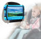 Amexo Soporte Tablet Coche 360 Rotación Soporte iPad Coche Reposacabeza de Coche Soporte Silicona Soporte Tablet con Nylón Elásticas Correas para Pantallas Dispositivos de 7 a 10,5 Pulgadas