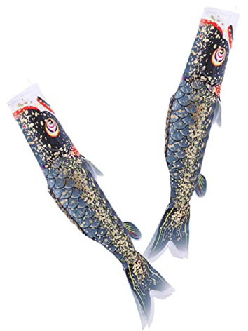 GALPADA 2Stücke Japanische Windsocke Dekoration Hängende Flagge Für Garten Und Strand Geburtstagsfeiern Außenbereich Deko