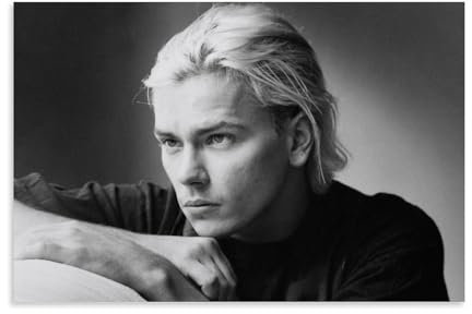 KNKncnv River Phoenix Poster Dekorative Malerei Leinwand Wandkunst Wohnzimmer Poster Schlafzimmer Malerei,Wandkunst Bilddruck Moderne Familienzimmer Dekor 24x36inch(60x90cm)