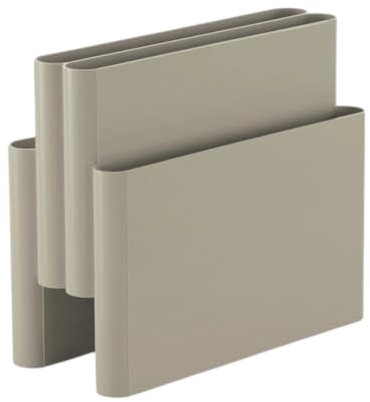 Kartell Magazine Rack, Zeitschriftenhalter, L 40 x H 34.5 cm, Taubengrau