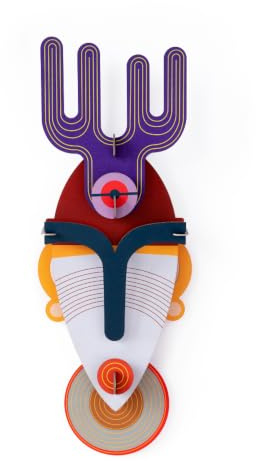 Generisch Wandmaske 3D - Mumbai
