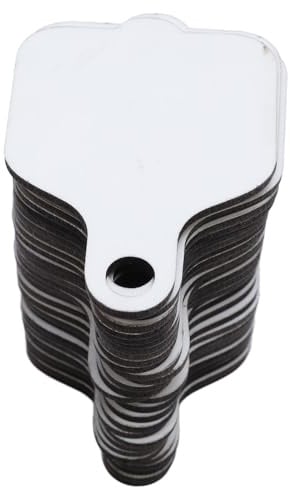 KIMISS Tablero de Paleta de Sublimación en Blanco para Taza de 40oz, Paquete de 30 Placas Decorativas de MDF, Ideal para Personalización de Bricolaje y Proyectos Creativos