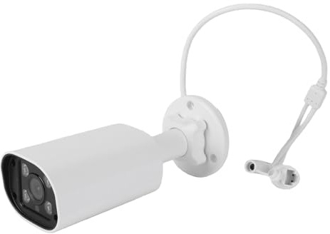 Funien 4MP PoE-kamera 4MP-säkerhetskamera -kamera AI Människodetektering IP66 Väderbeständig Utomhuskamera Inomhus med Mikrofon 30 M Natt för NVR-fjärrvisning