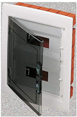 Gewiss – GW40606 Box Elektrische – Rahmen elektrische (orange, transparent, Weiß, 330 mm, 420 mm, 85 mm)