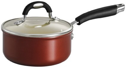 Tramontina Style Ceramica_01 Porcelain Enamel 1.4l Sauce Pan, Metallic Copper