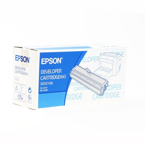 Epson Tonerpatrone N6200 schwarz 6 K Toner für Laserdrucker (6.000 Seiten, EPL-N6200, 350 x 120 x 169 mm, 730 g)