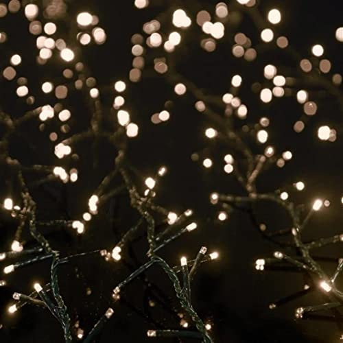 500 LED (12.5m) Premier TreeBrights Cluster Christmas Tree Lights in Warm White