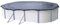 Trigano - Lona de Invierno para Piscinas de Metal o Resina Ovalada Exterior 7,50/7,70 m x 3,80/4,15 m