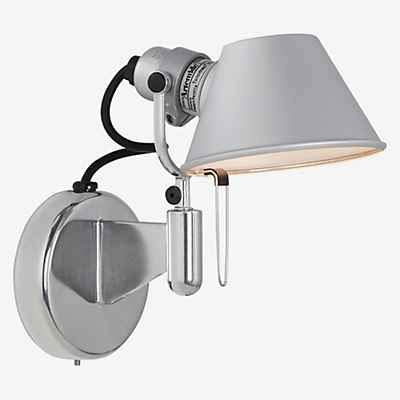 Artemide Tolomeo Micro Faretto Wandleuchte aus Aluminium, ohne Schalter