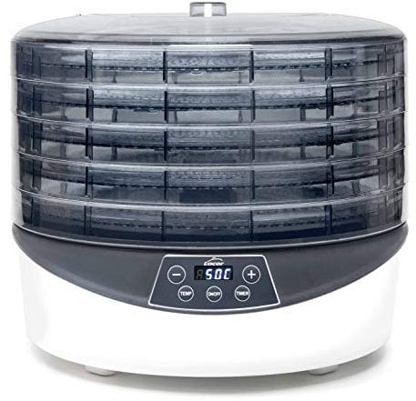 Lacor Déshydrateur d'aliments Terra, blanc et noir