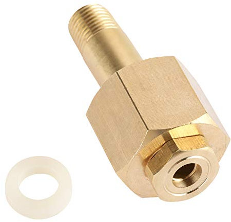 CGA-320 Regulator Nut Nippel mit Unterlegscheibe Kohlendioxid-Regler Einlassflasche Armaturen Reparaturteil